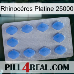 Rhinocéros Platine 25000 21